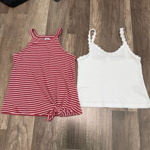 Old Navy Girls Tank Tops, Size S (6-7)